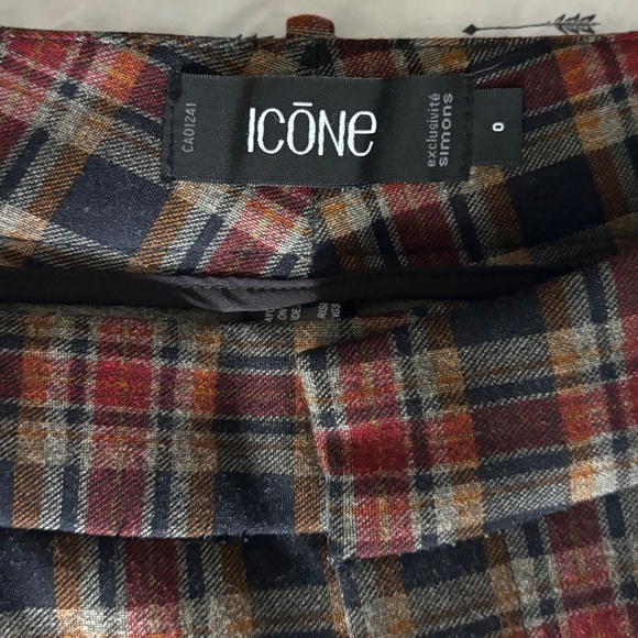 Icone Straight Leg Plaid Dress Pants - Picture 9 of 9
